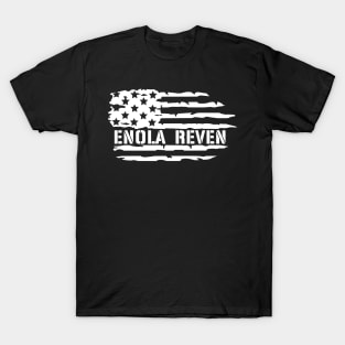 Enola Reven Flag White T-Shirt